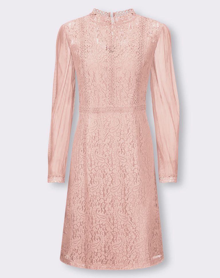 Elegantes rosa Kleid