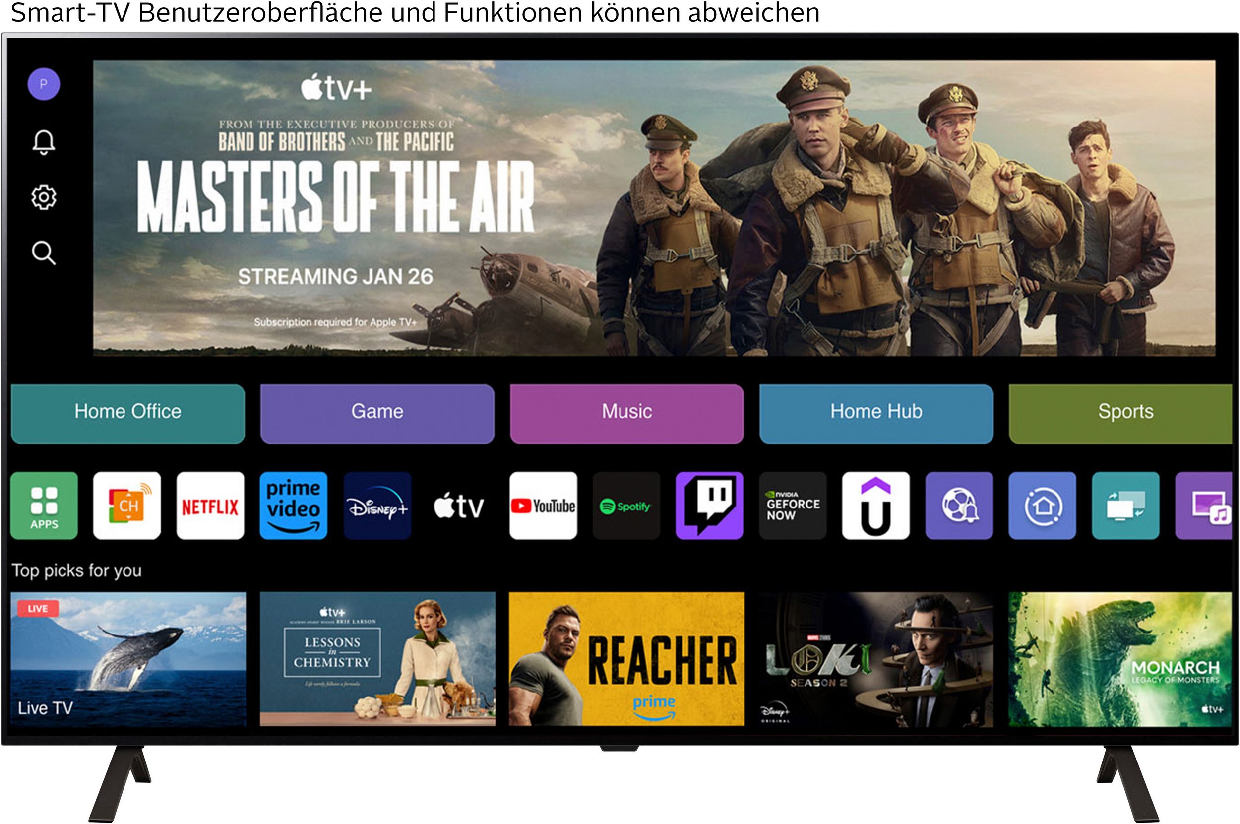 LG OLED77B42LA OLED-Fernseher