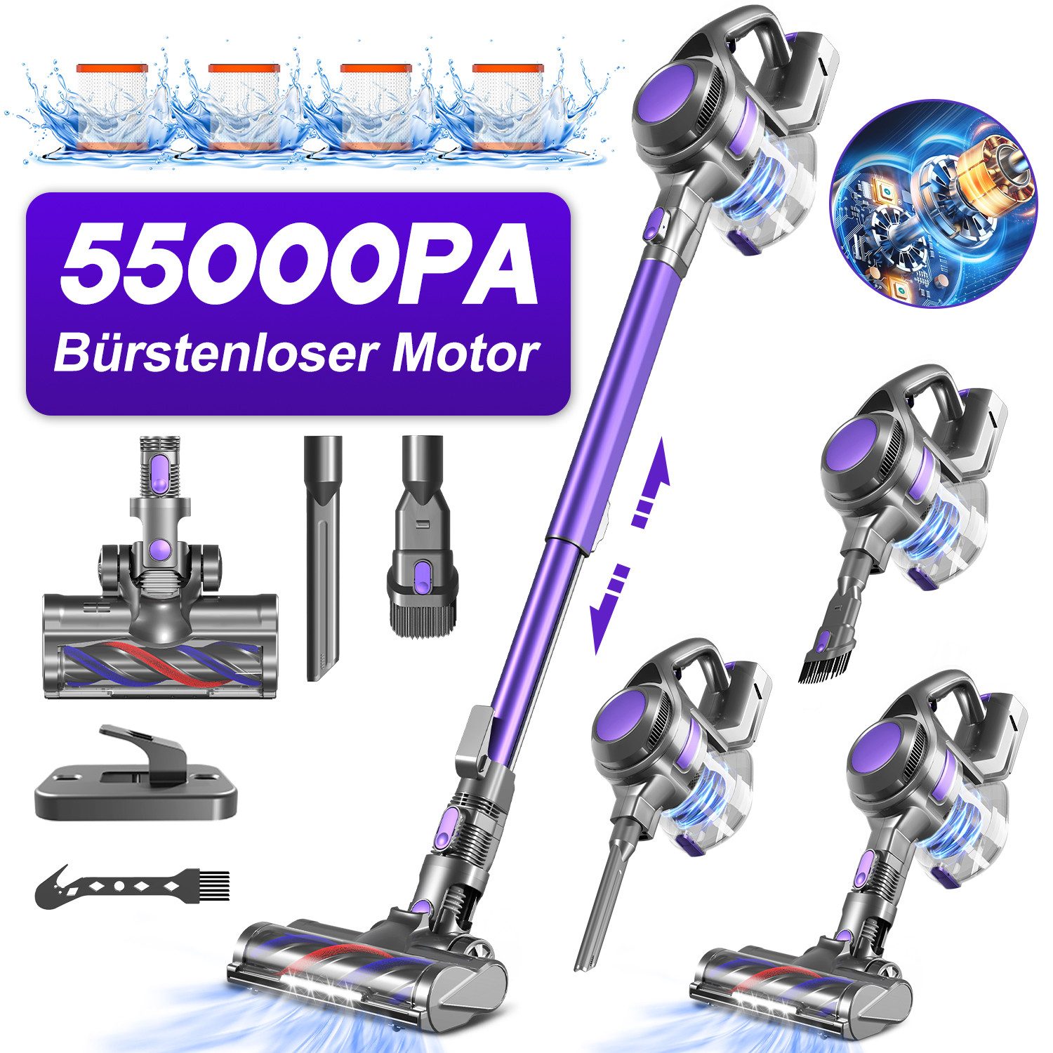 Kabelloser Staubsauger