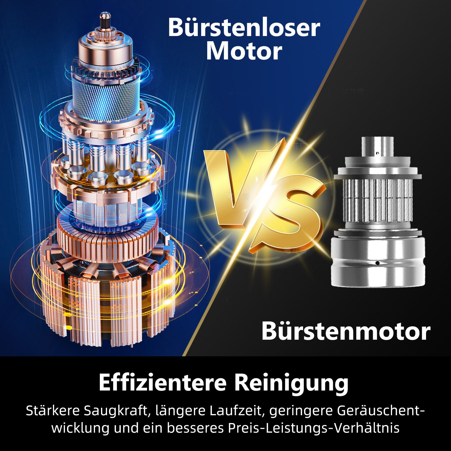 Kabelloser Staubsauger HEPA*4 B