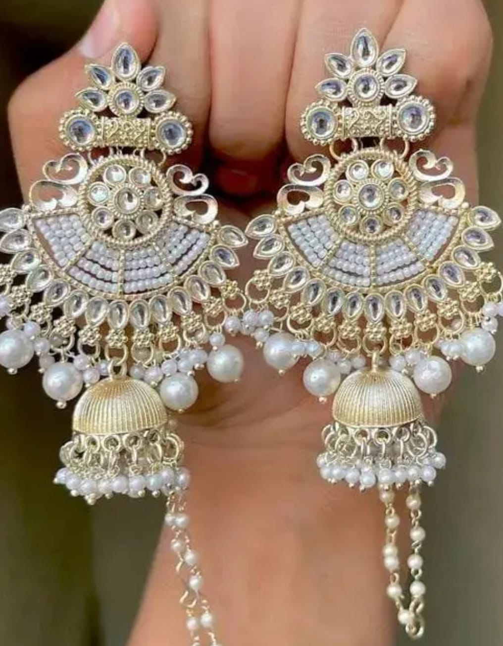 Traditional Pearl Earrings