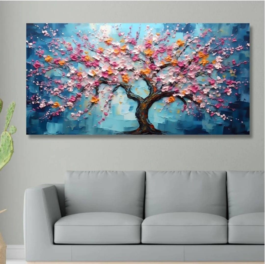 Blossoming Tree Canvas Art