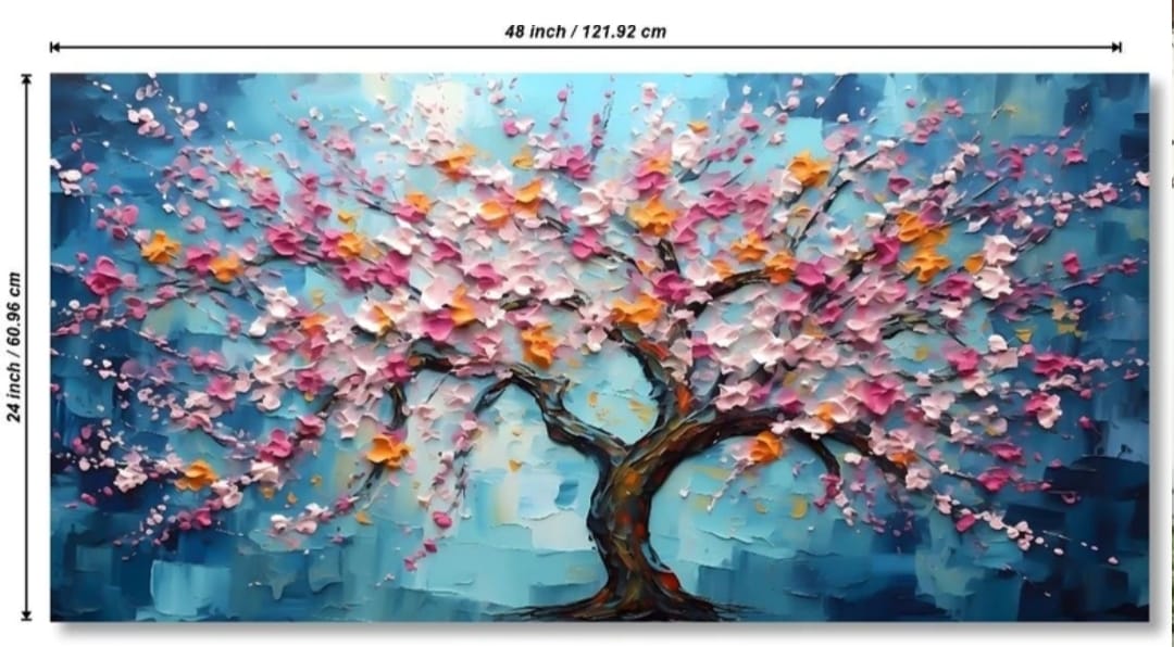 Blossoming Tree Canvas Art
