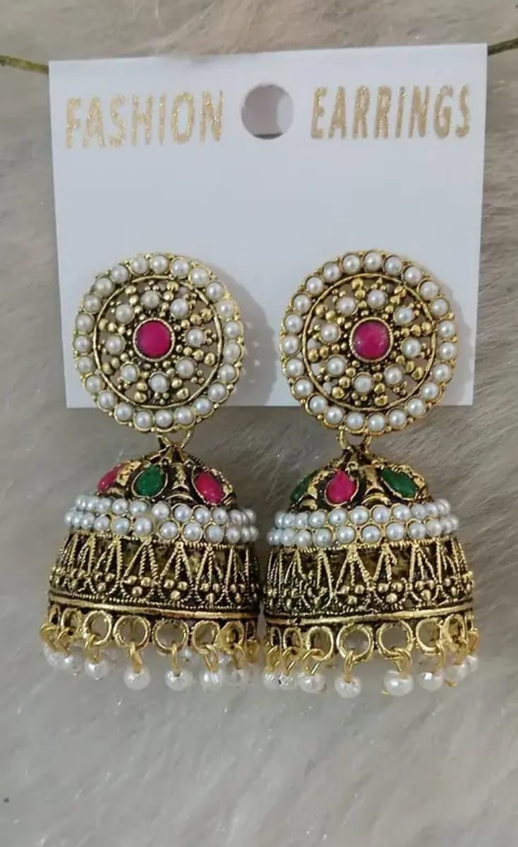 Traditional Jhumka Earrings