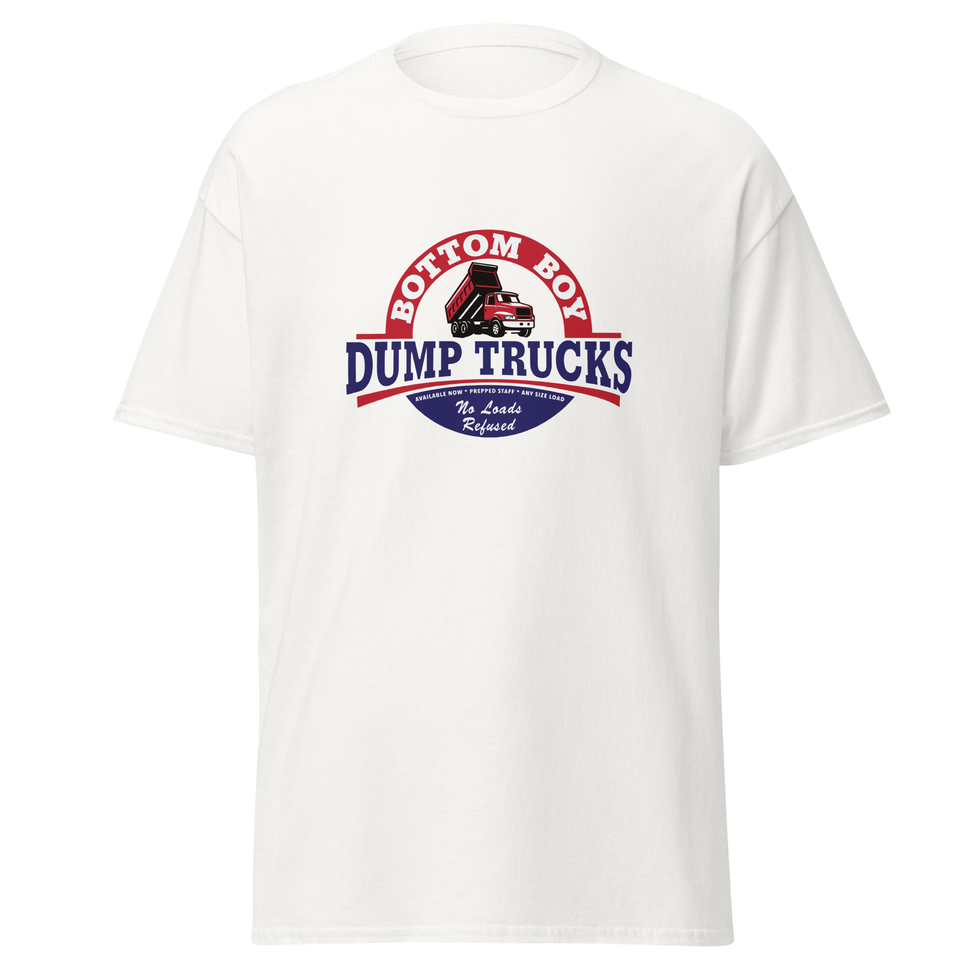 Bottom Boy Dump Truck T-Shirt / Tank Top