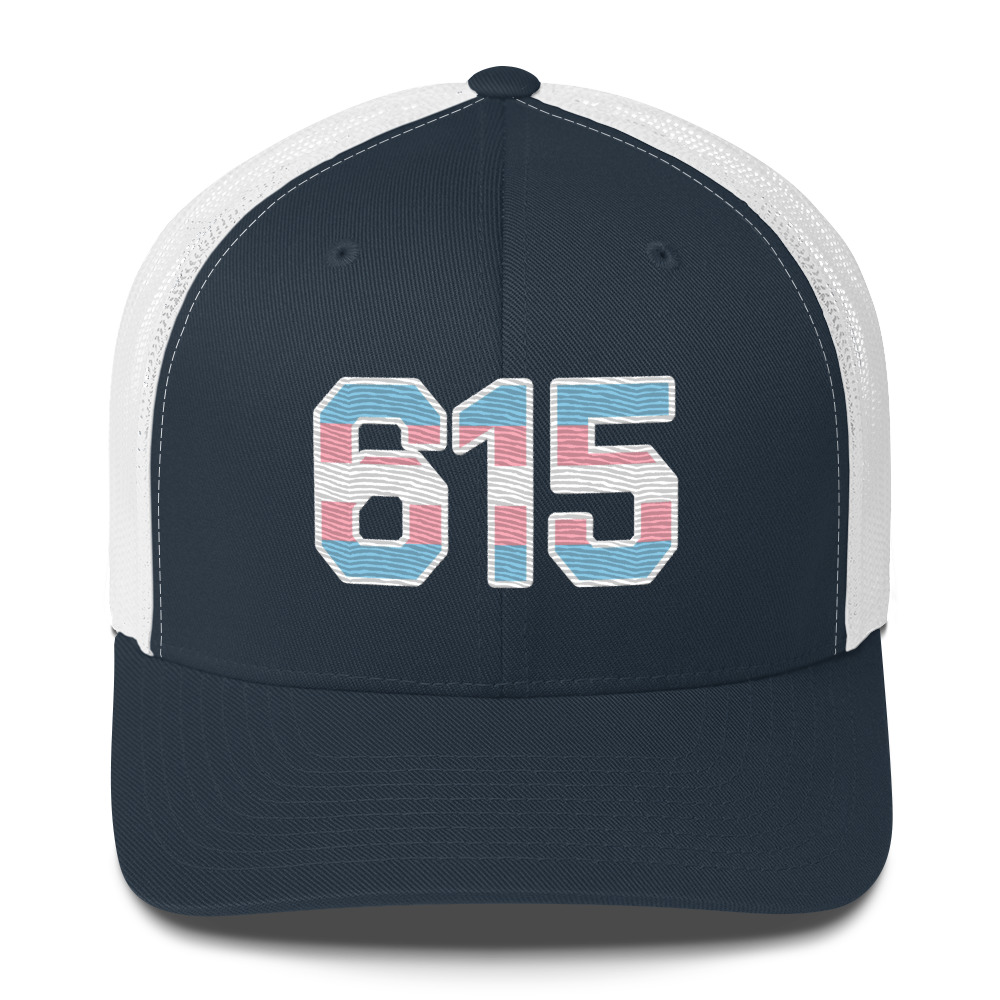 615 Trans Pride Trucker Hat