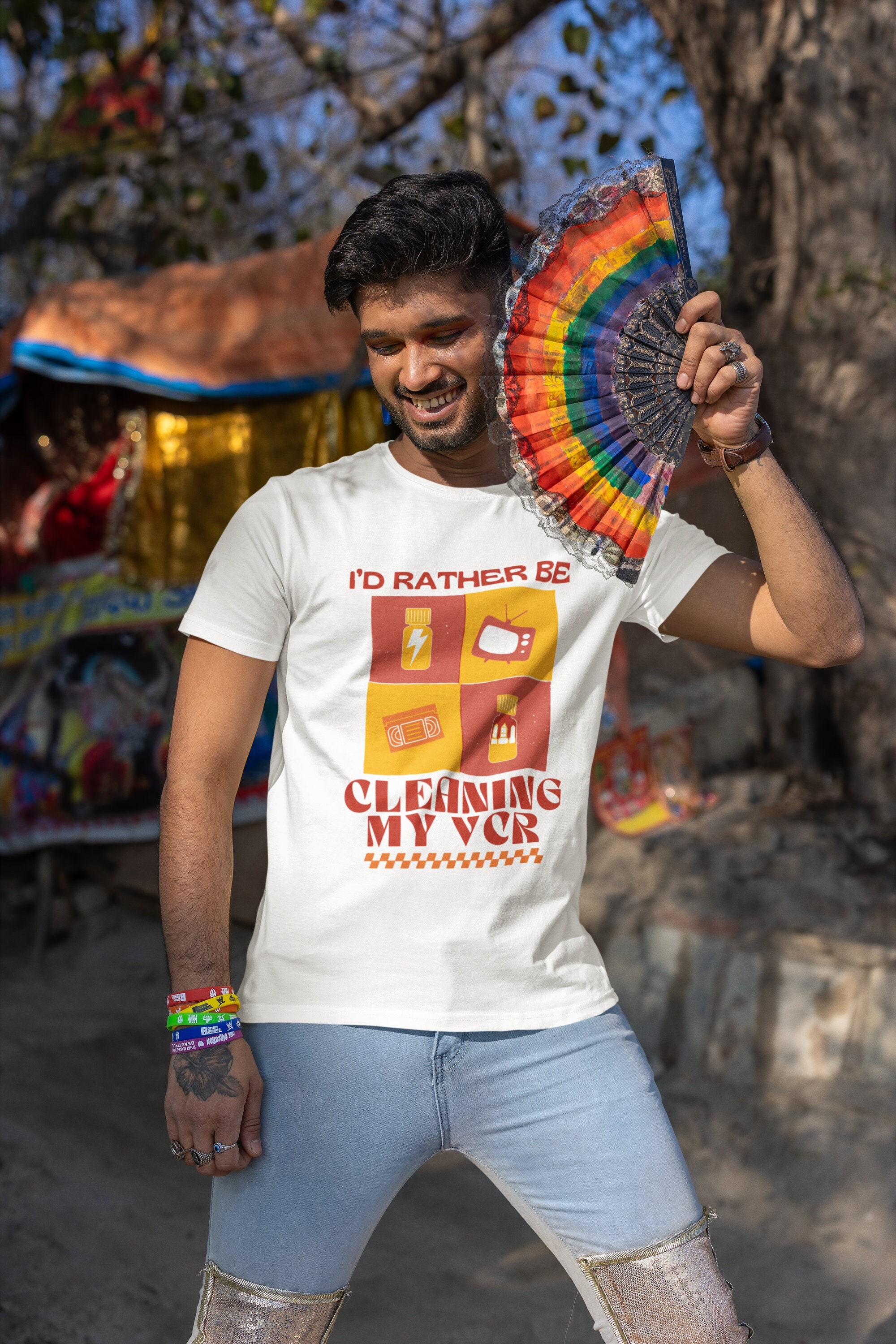 I'd Rather Be Cleaning My VCR T-Shirt / Tank Top