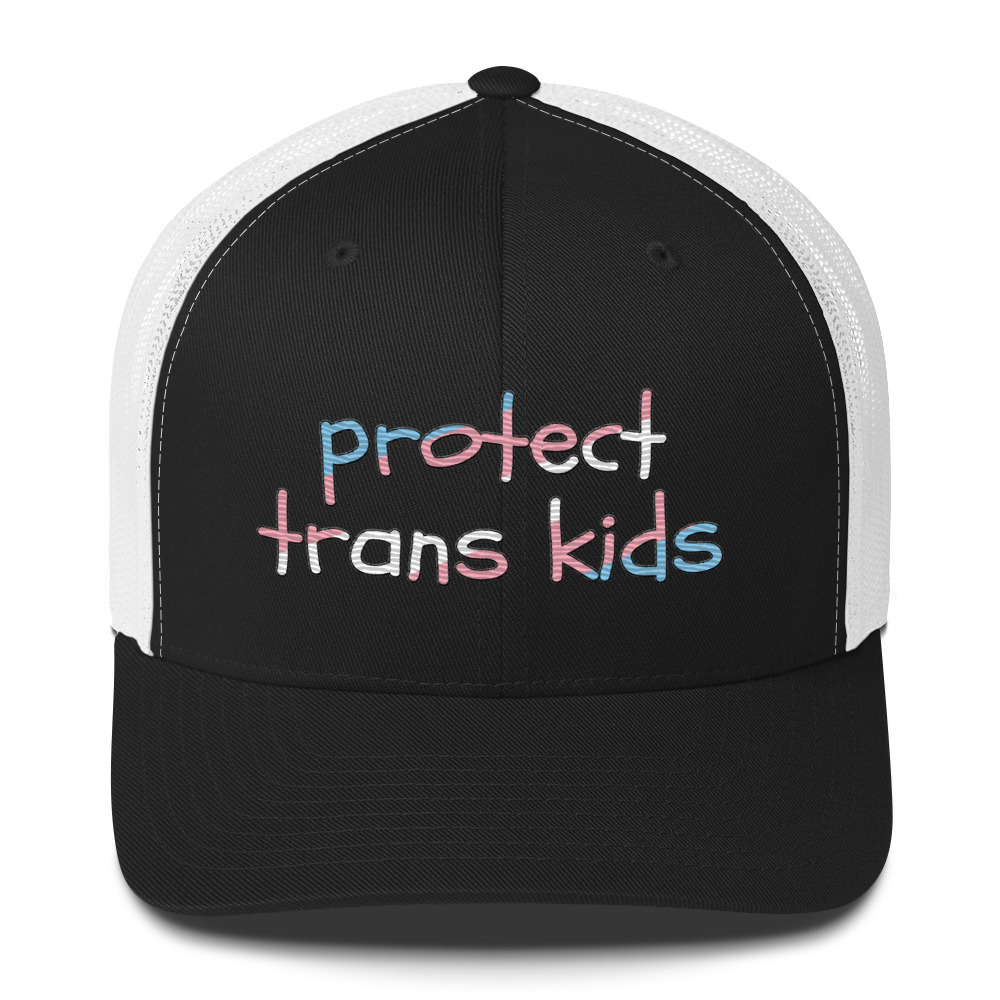 Protect Trans Kids Trucker Hat