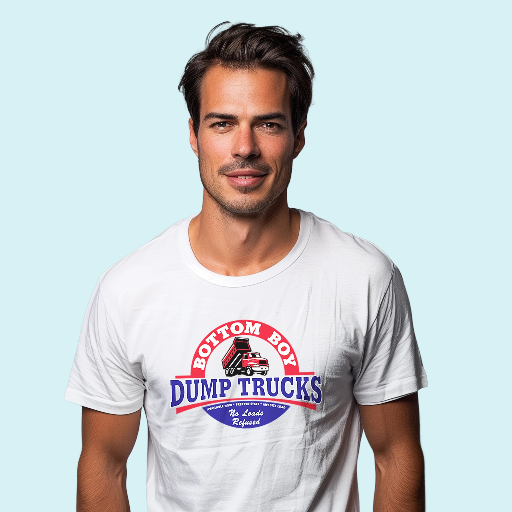 Bottom Boy Dump Truck T-Shirt / Tank Top