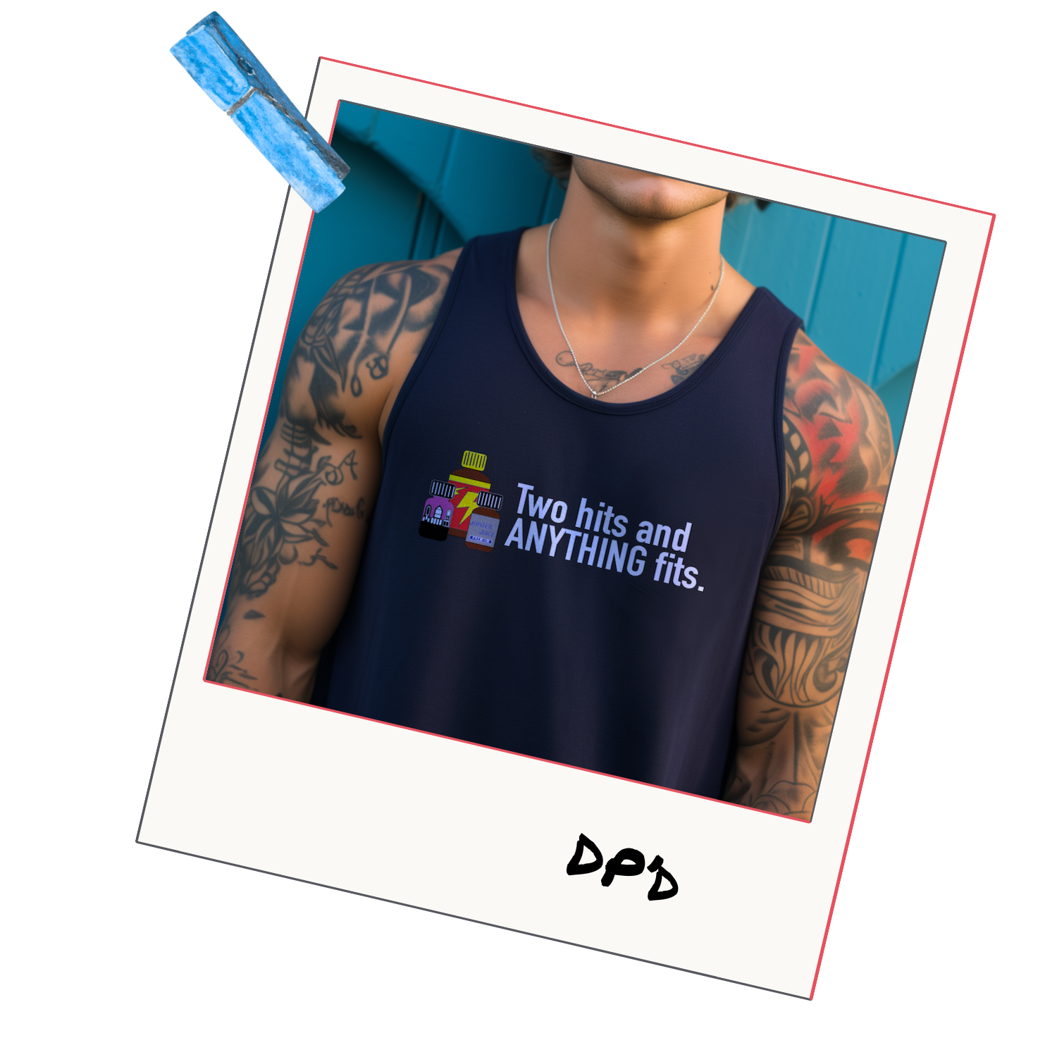 Two Hits and Anything Fits T-Shirt / Tank Top