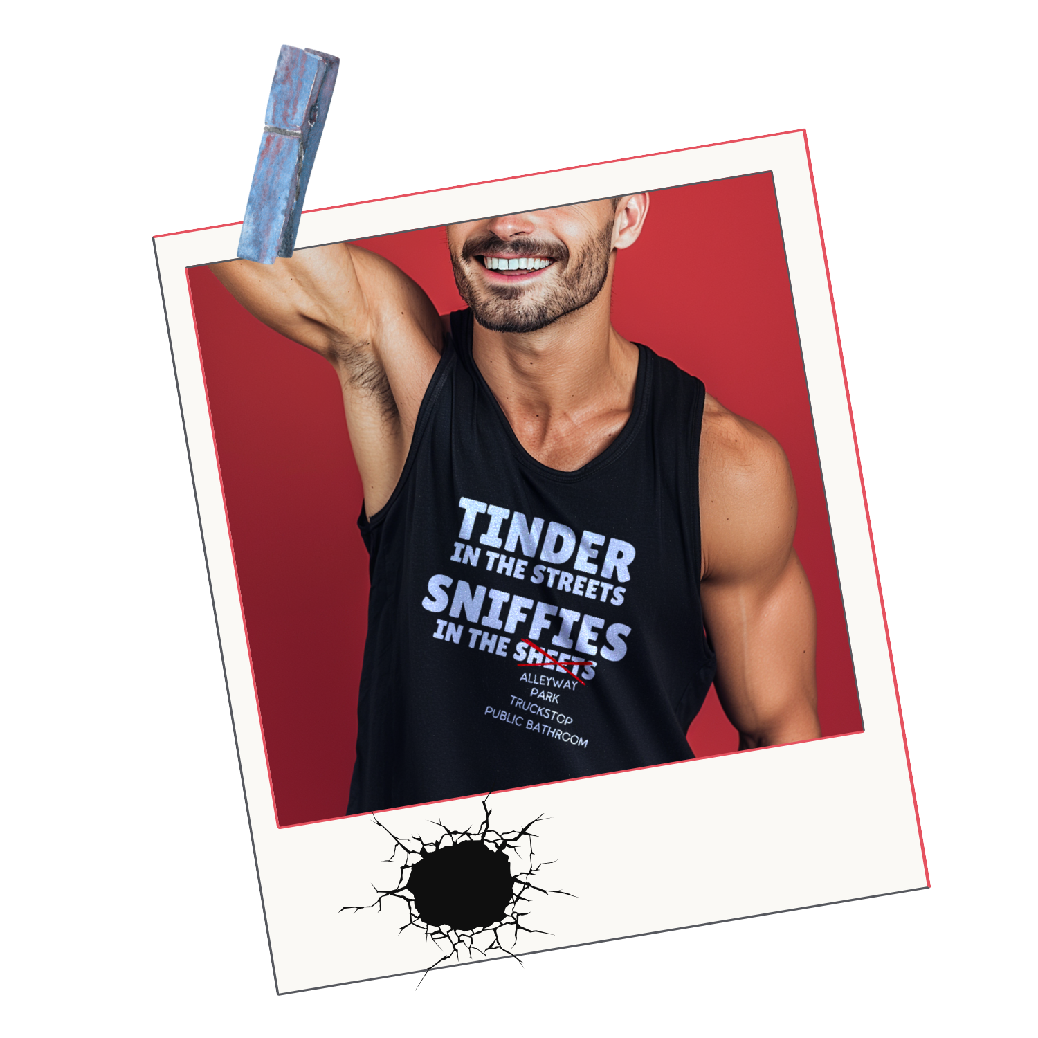 Tinder in the Streets / Sniffies in the Sheets T-Shirt / Tank Top