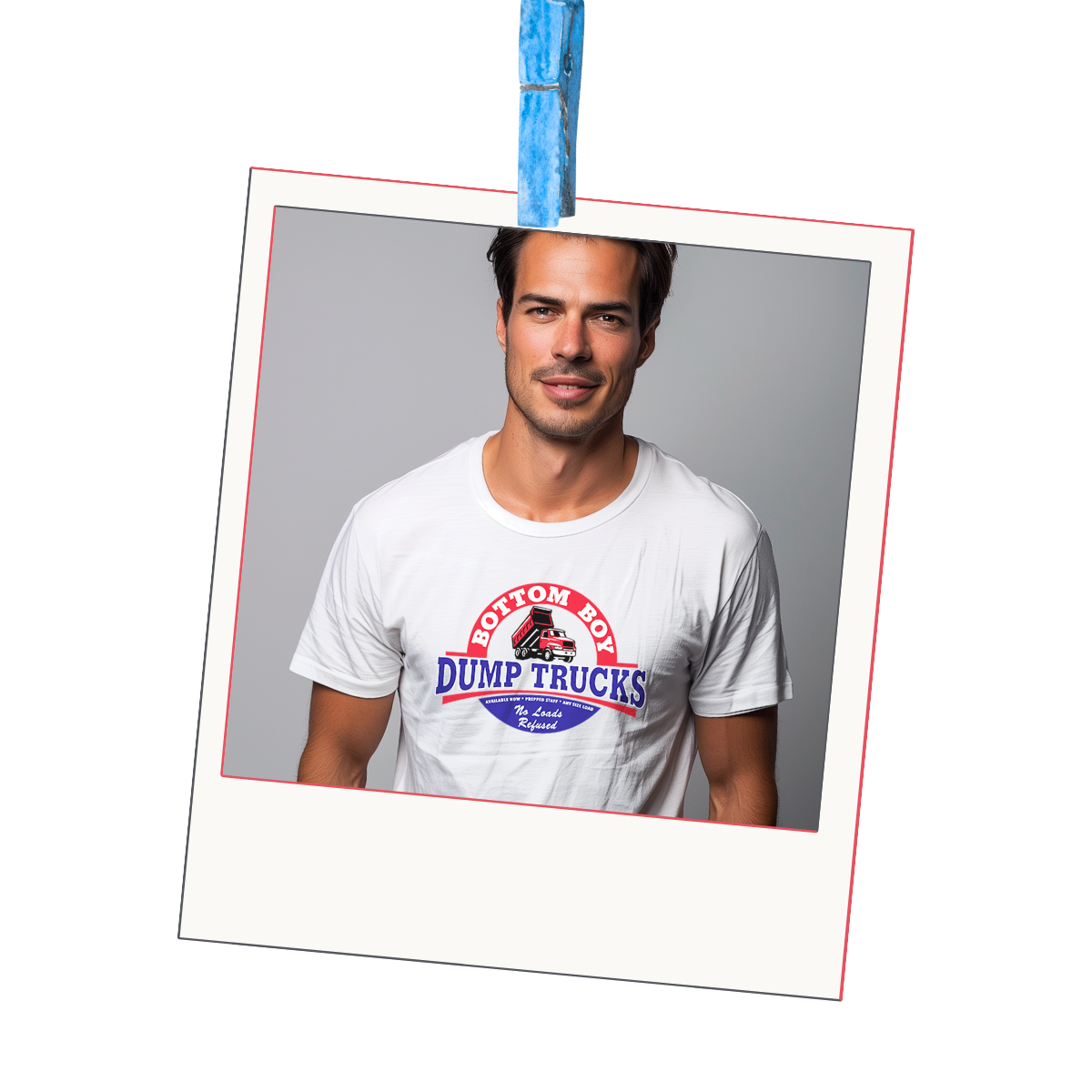 Bottom Boy Dump Truck T-Shirt / Tank Top