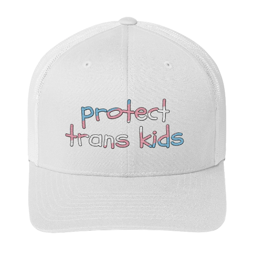 Protect Trans Kids Trucker Hat