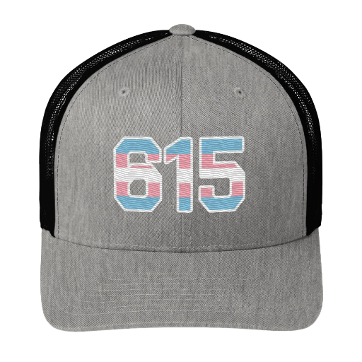 615 Trans Pride Trucker Hat
