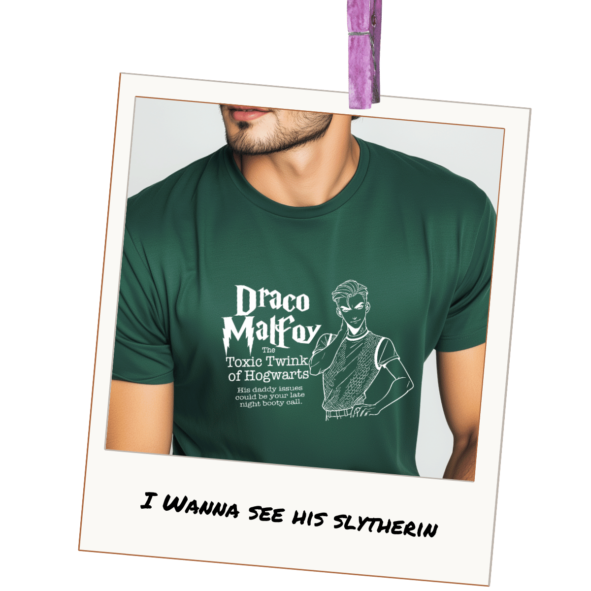 🐍 Draco Malfoy: The Toxic Twink of Hogwarts Tee