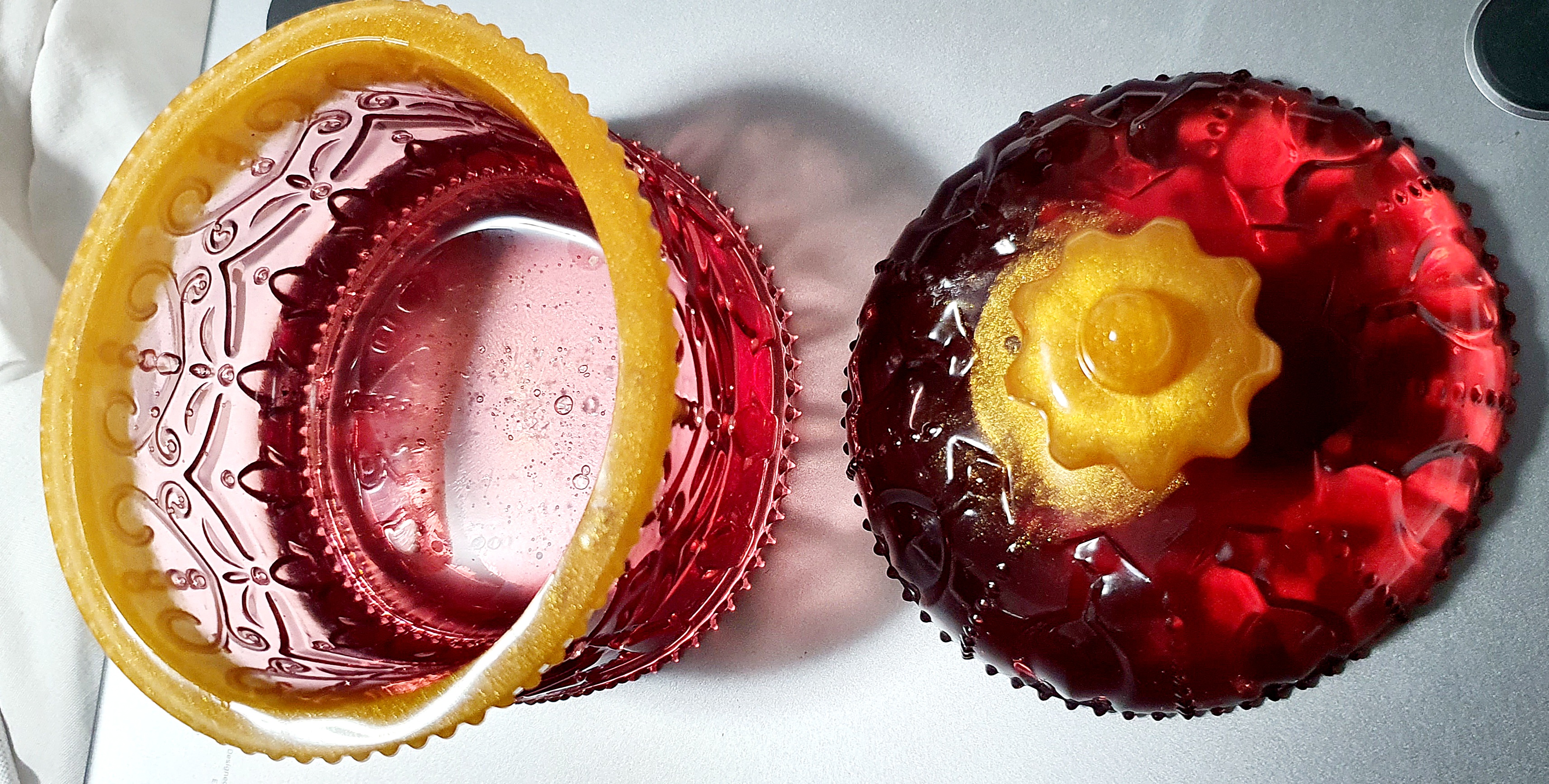 Vintage Glass Candy Jar