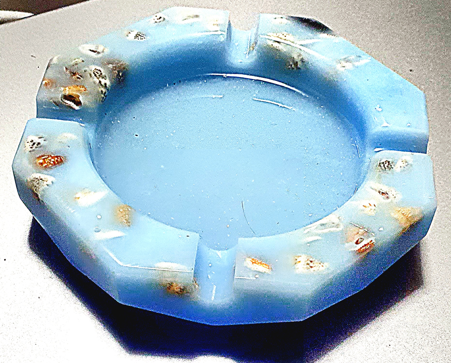 Cendrier aux coquillages