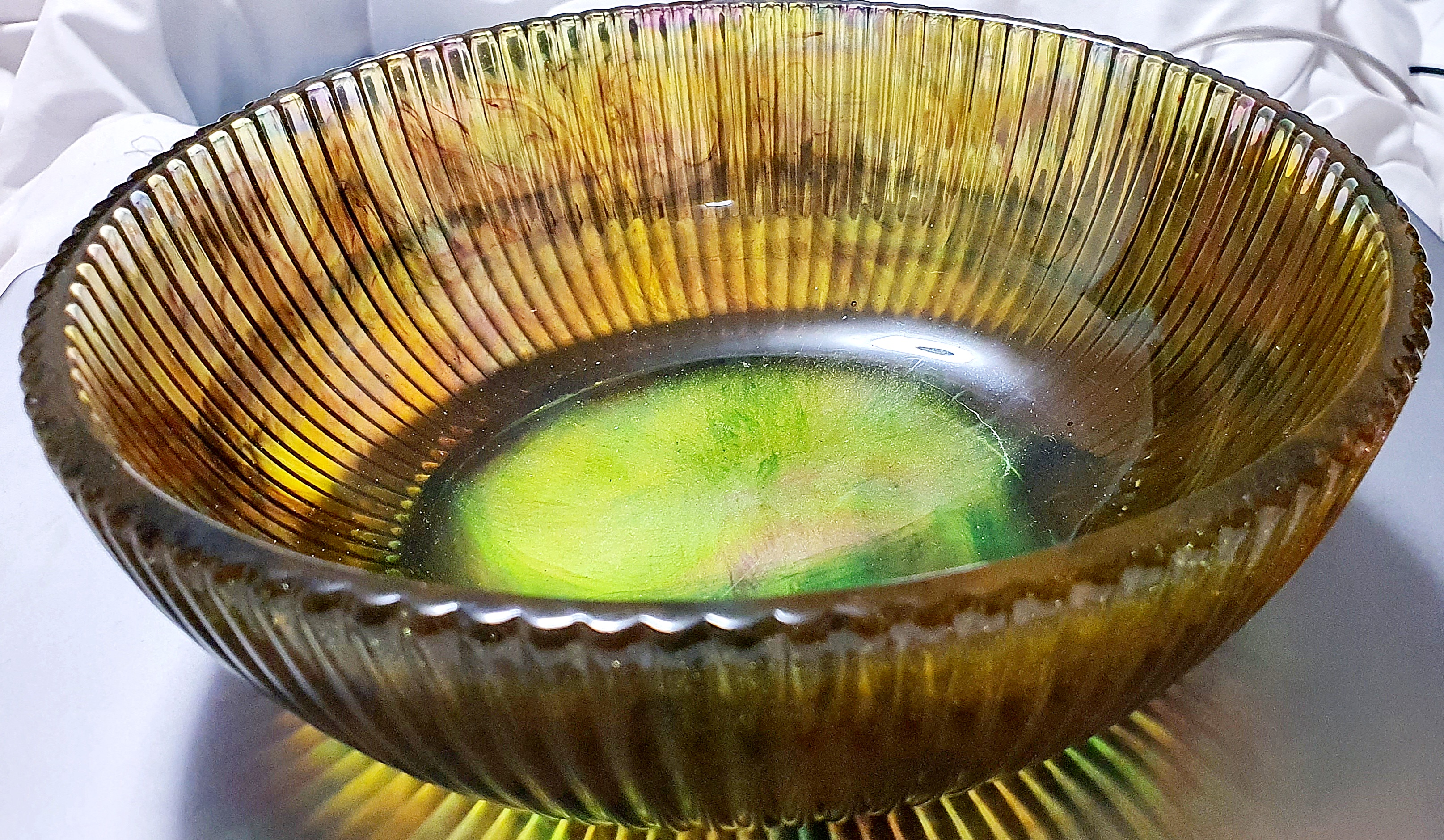 Iridescent Glass Bowl