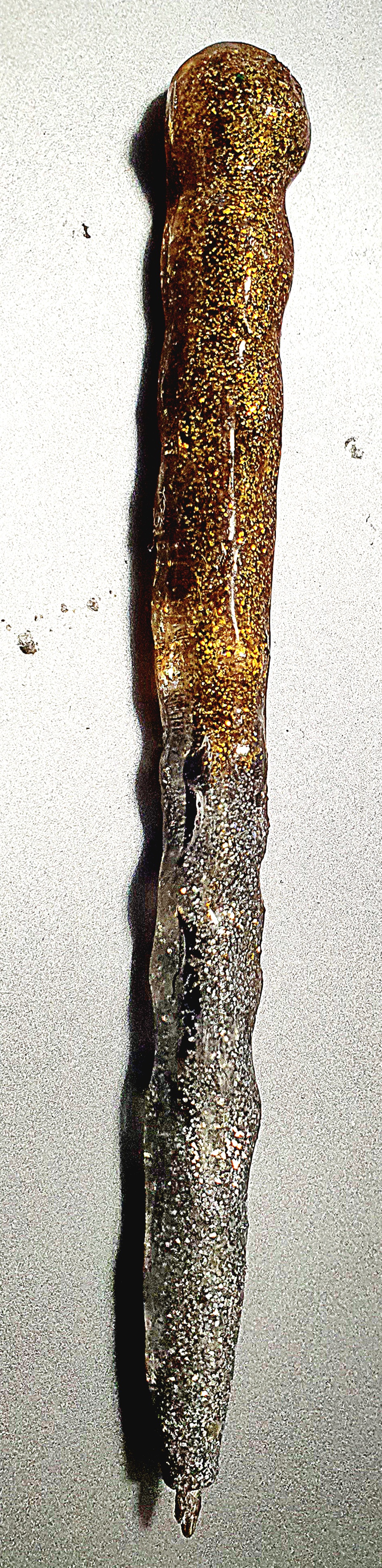 Stylo doré argenté