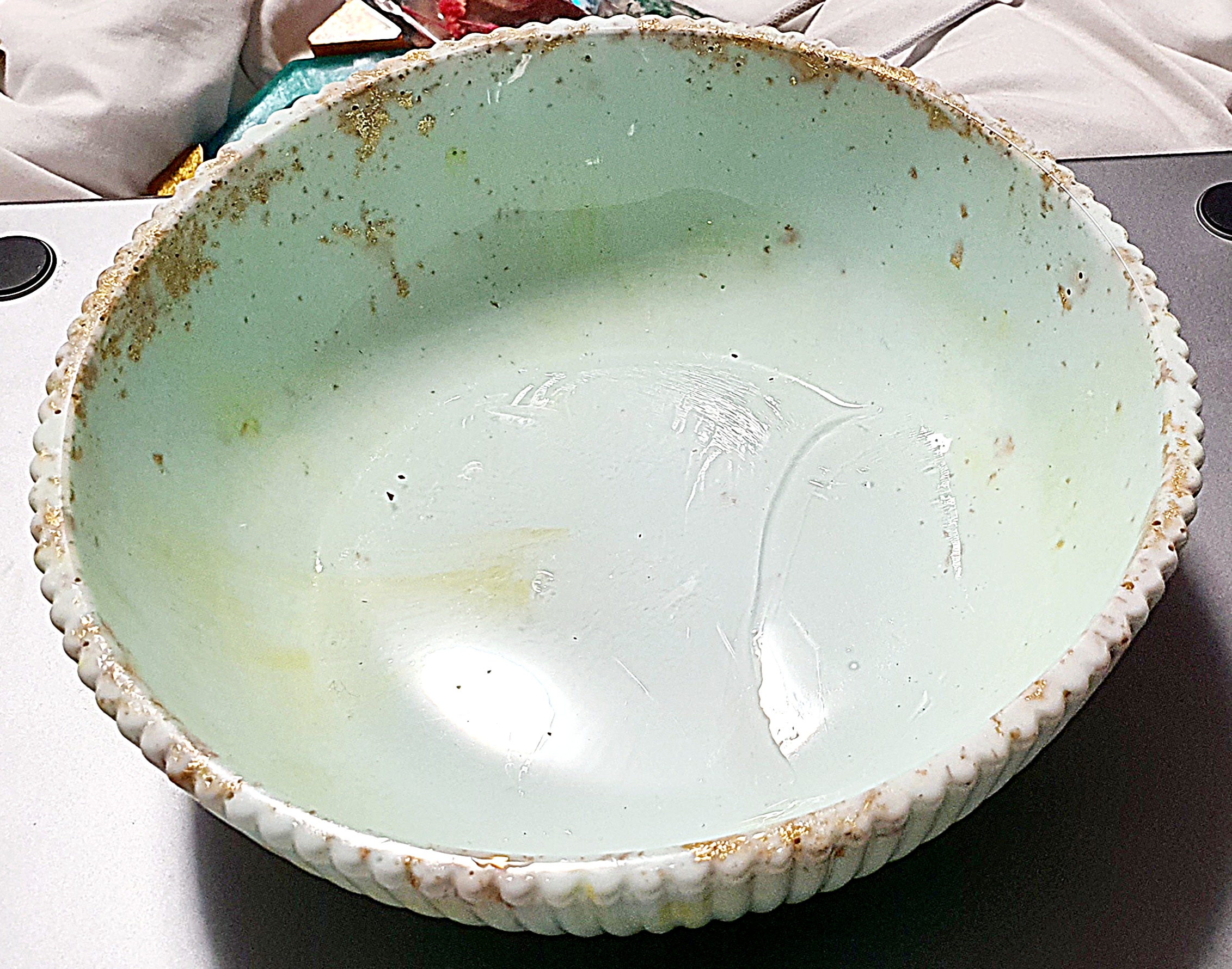 Vintage Milk Glass Bowl