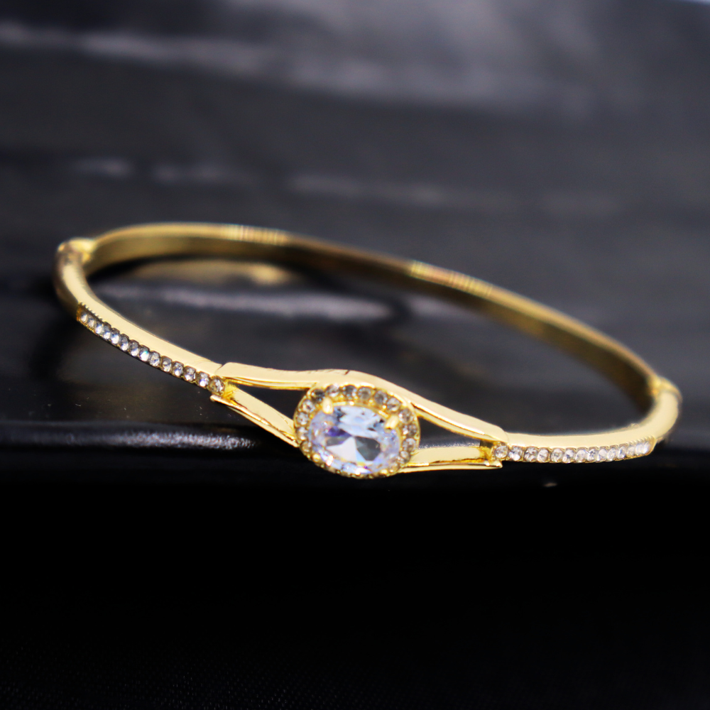 Elegant Simple Style Zircon Bracelet (Free Size)