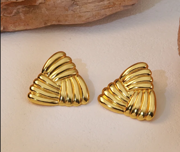 Stainless Steel Latest Fashion Oversized Stud Necklace