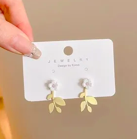 Floral Drop Earrings