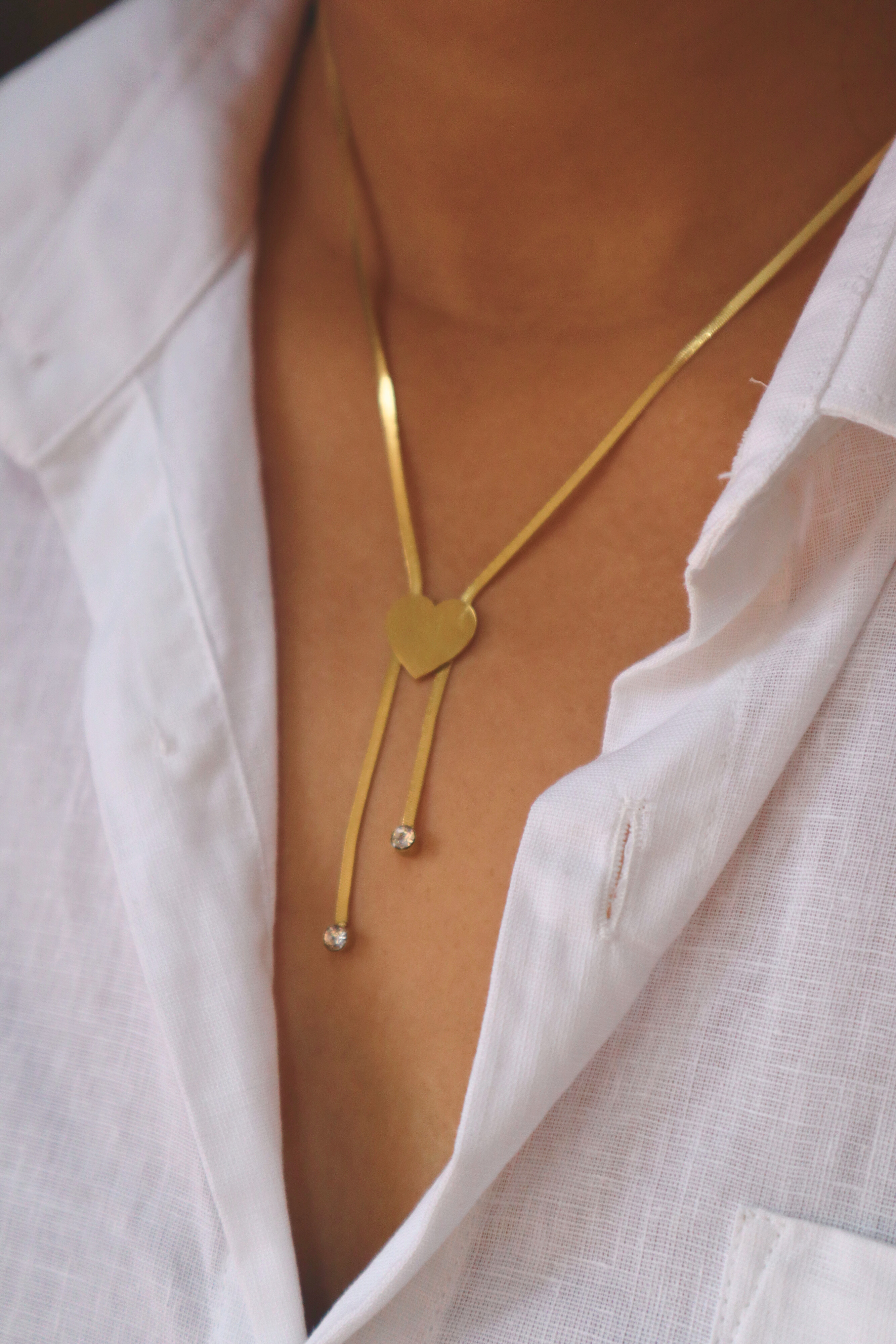 Gold Heart Necklace