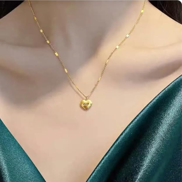 Trendy Heart Pendant Necklace