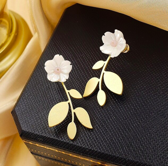 Floral Drop Earrings