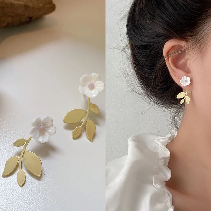 Floral Drop Earrings