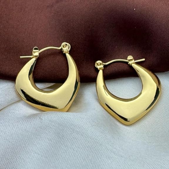 Gold Plated Geometric Minimal Hoops