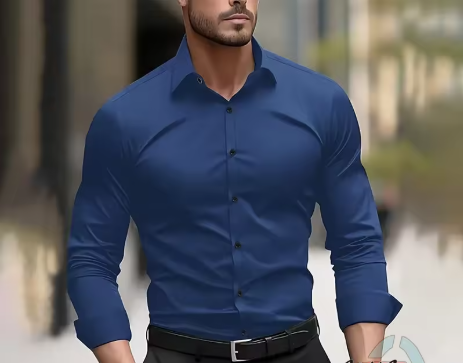 Men's Stylish Slim-Fit Shirt