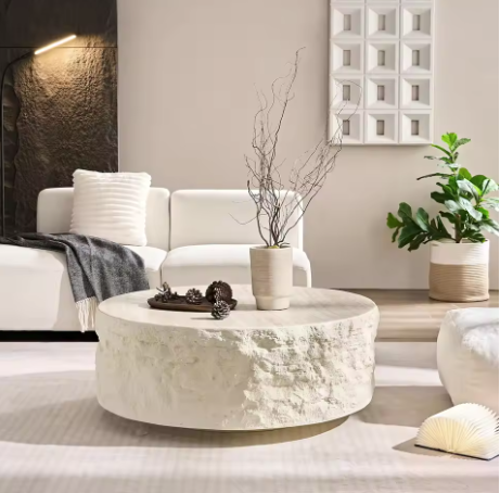 Rustic Stone Coffee Table