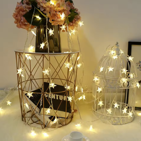 Star-shaped Fairy Lights