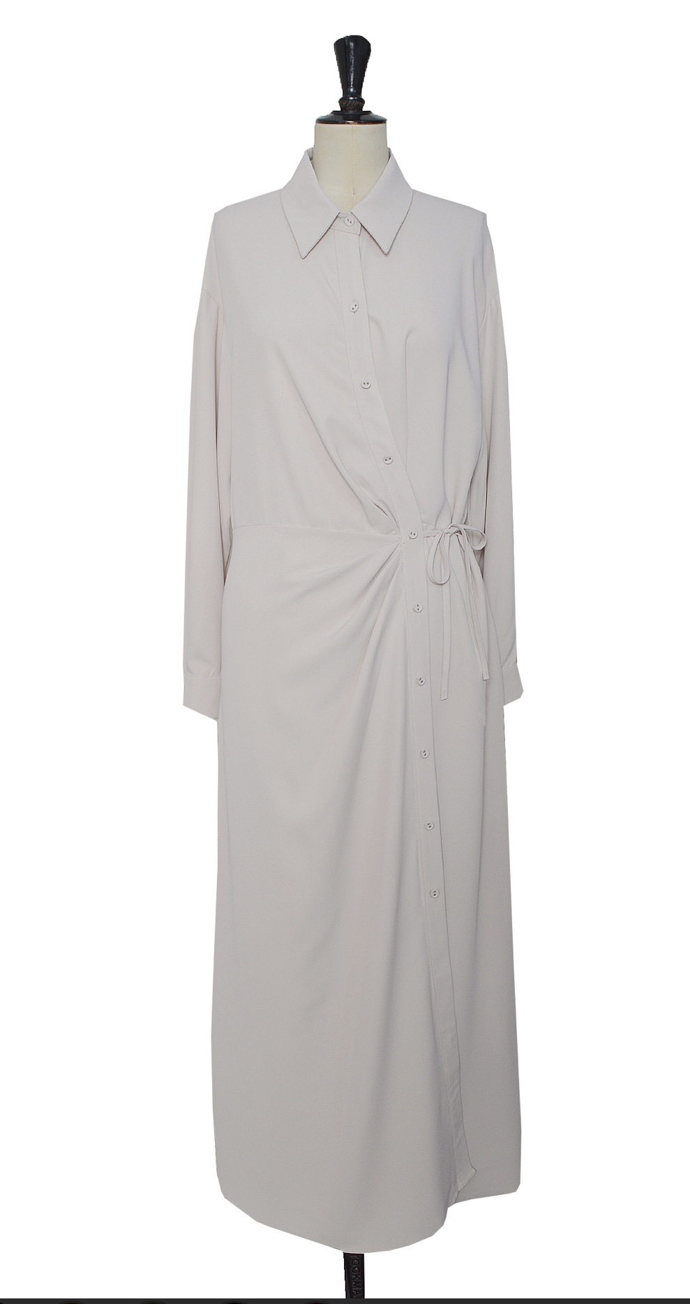 Robe longue chemise élégante