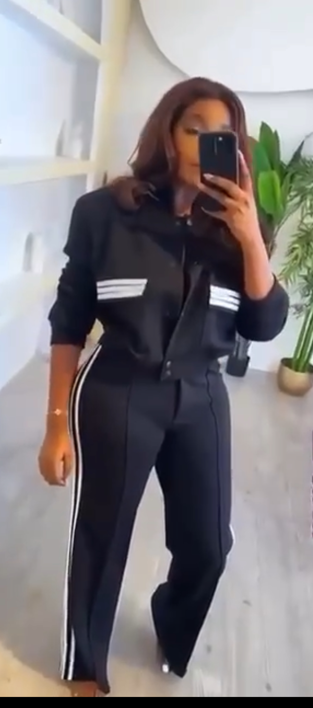 Ensemble jogging noir