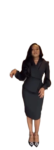 Robe noire élégante