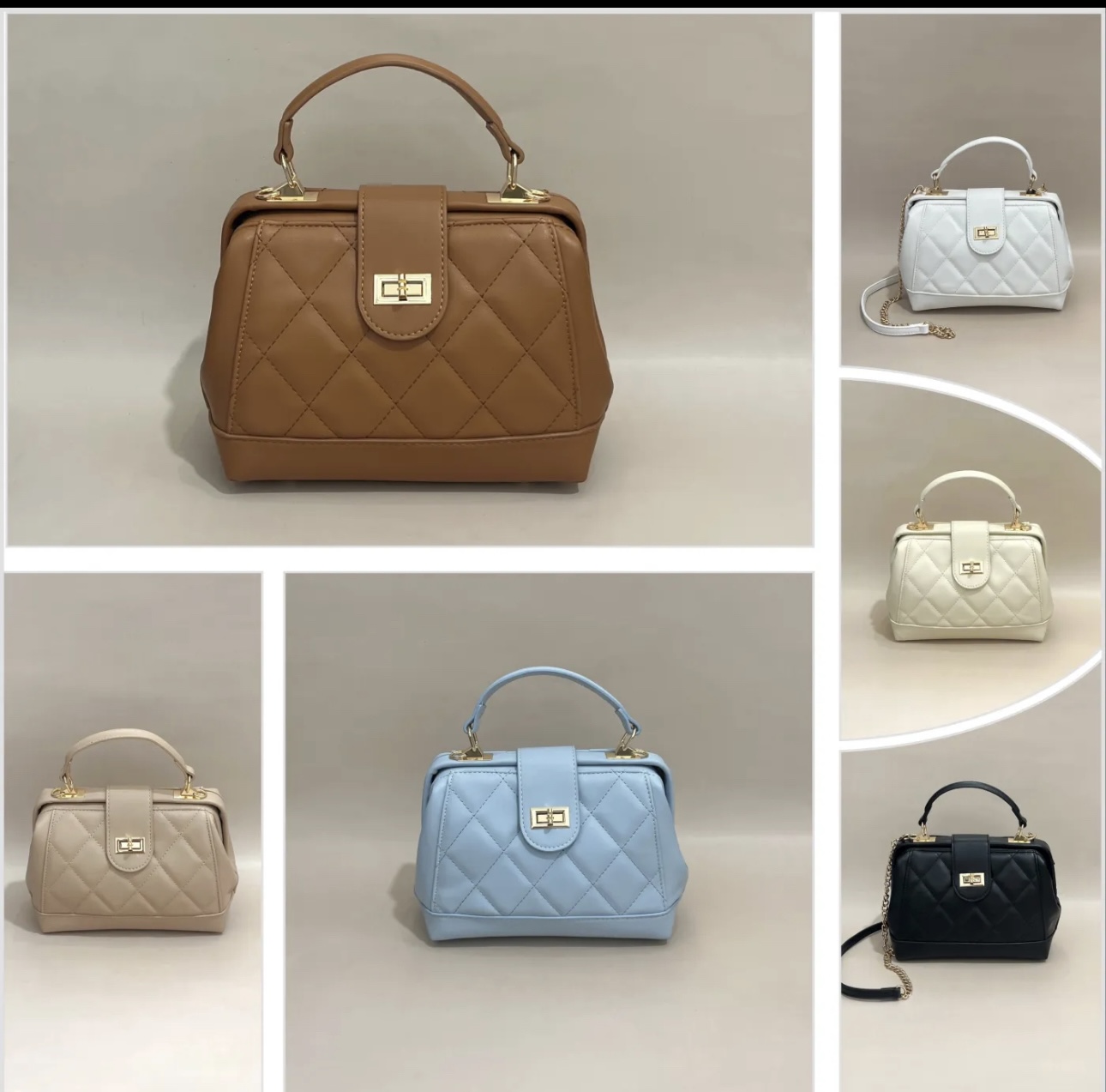 Sac à main matelassé élégant