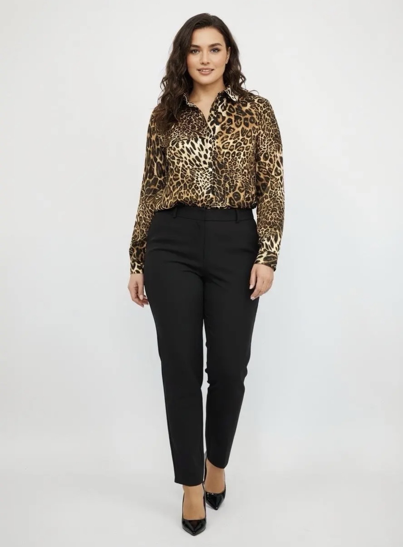 Chemise imprimé léopard