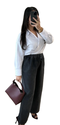 Pantalon en denim pour femme