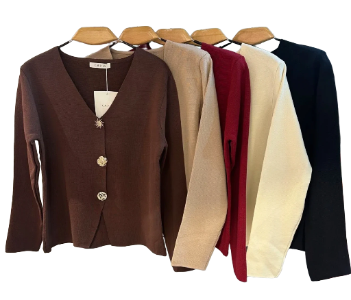 Gilet manches longues 