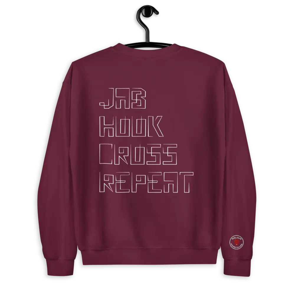 Sweatshirt | Jab, Hook, Cross, Repeat