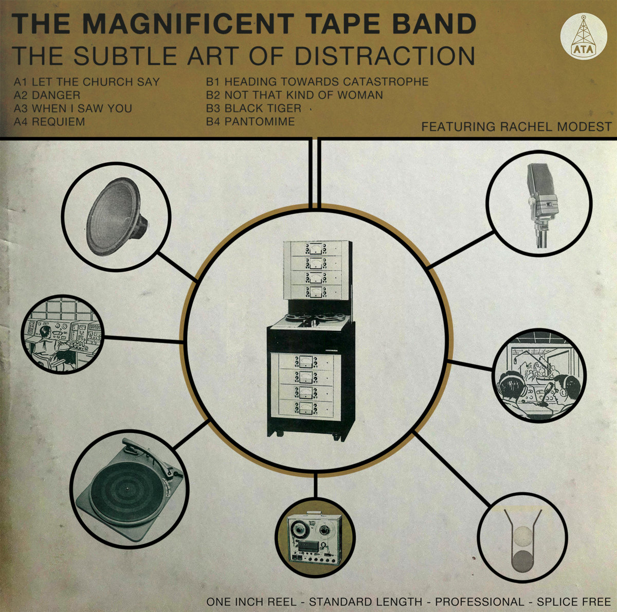 The Magnificent Tape Band - The Subtle Art Of Distraction Black Vinyl