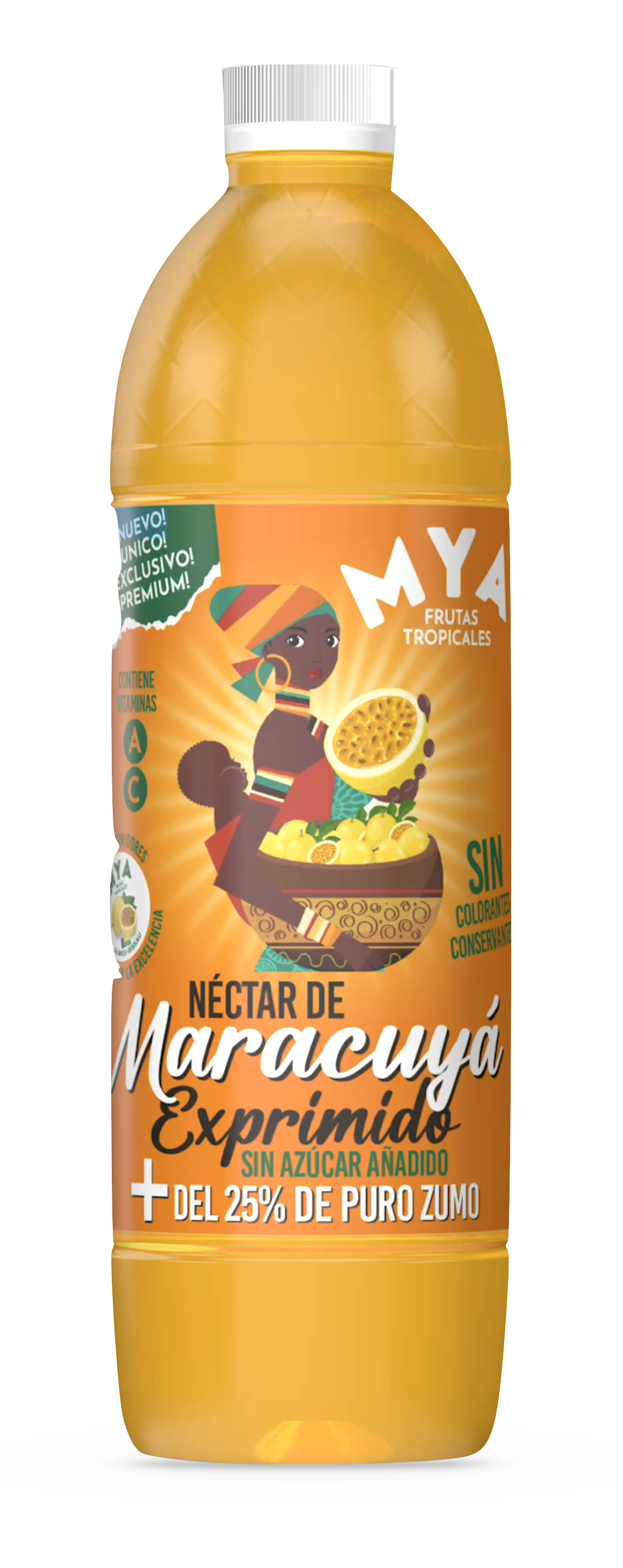 Nectar de maracuyá 1 Litro