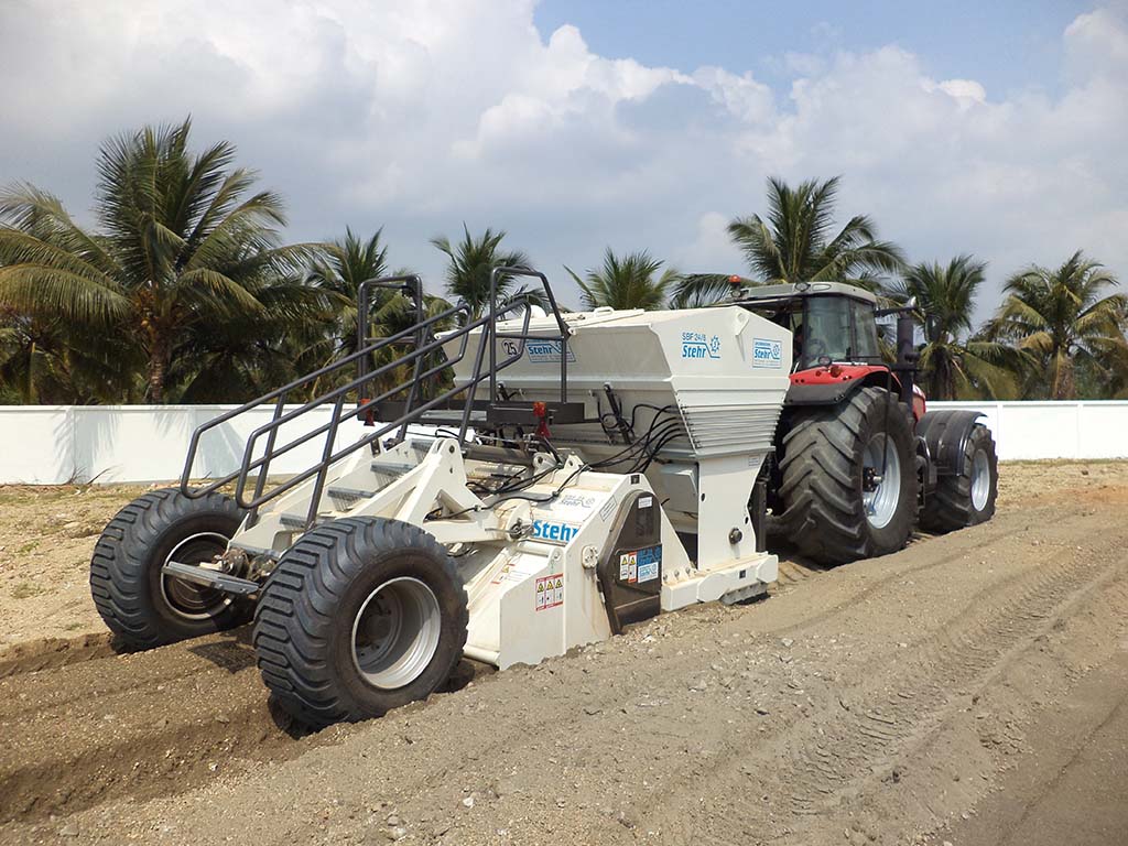 Grunto stabilizavimo ir sutankinimo technika STEHR