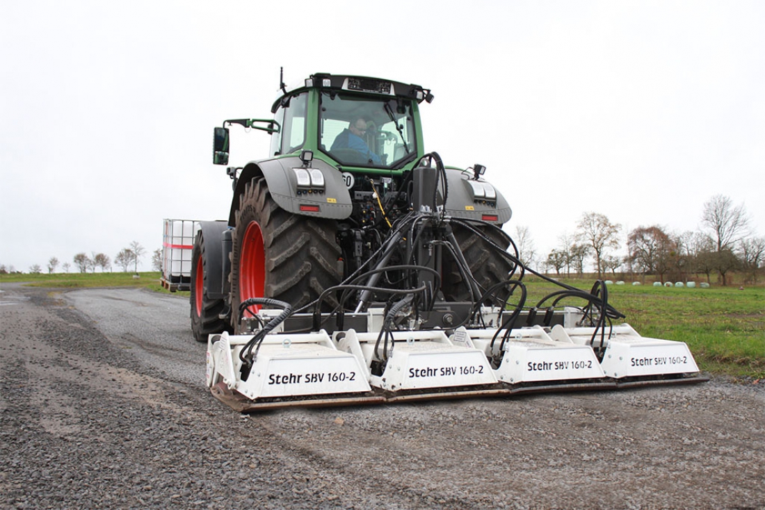 Soil stabilization and compacting technology STEHR