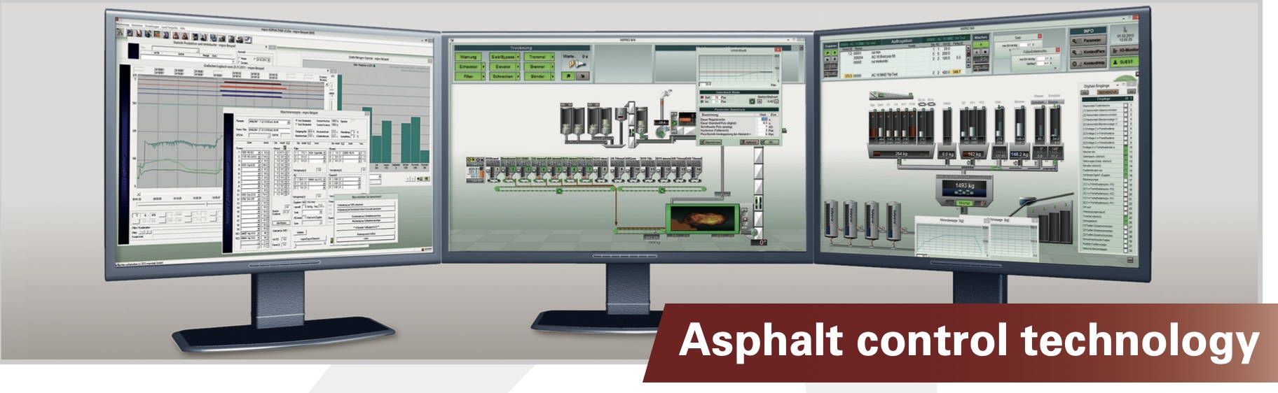 Automation and modernization of asphalt plants