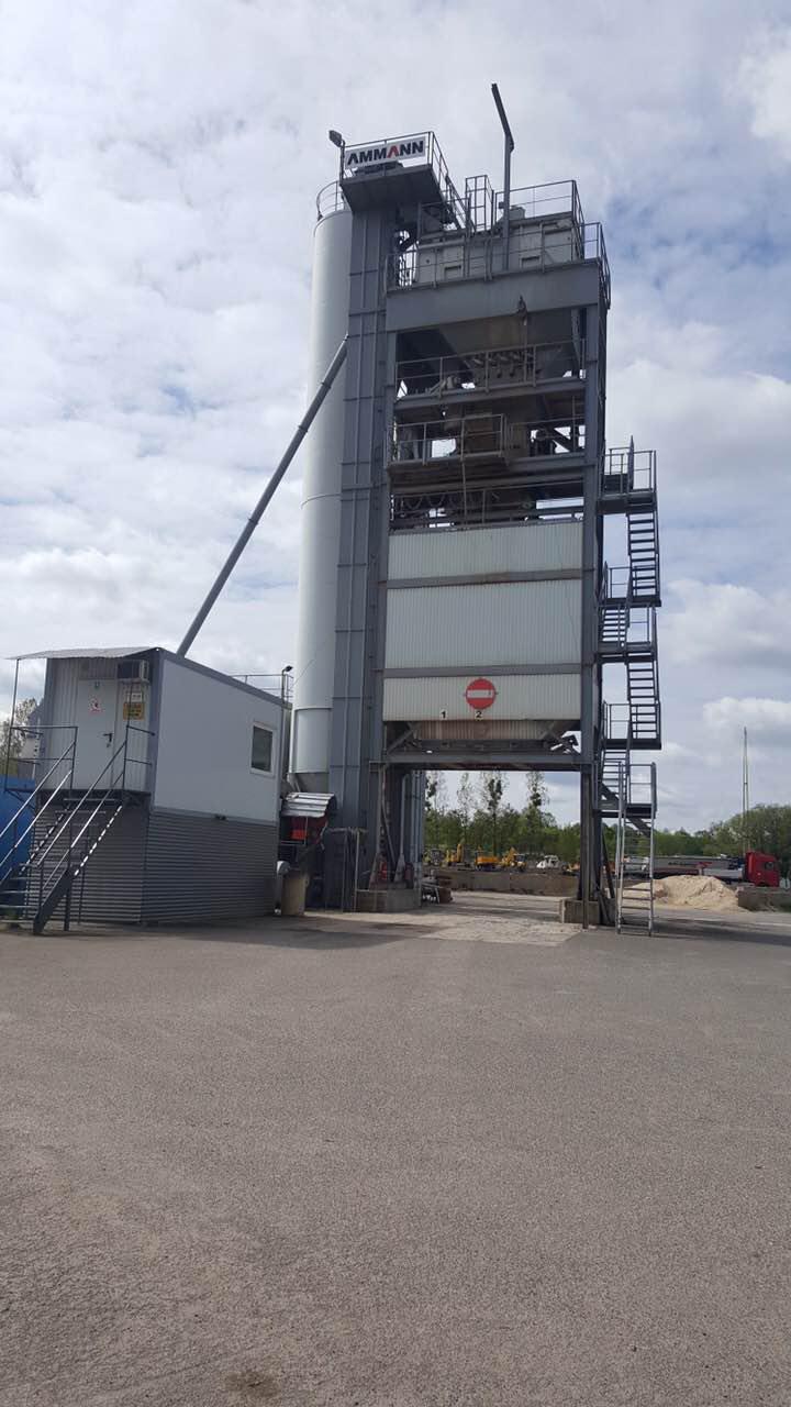 Used asphalt mixing plants and components