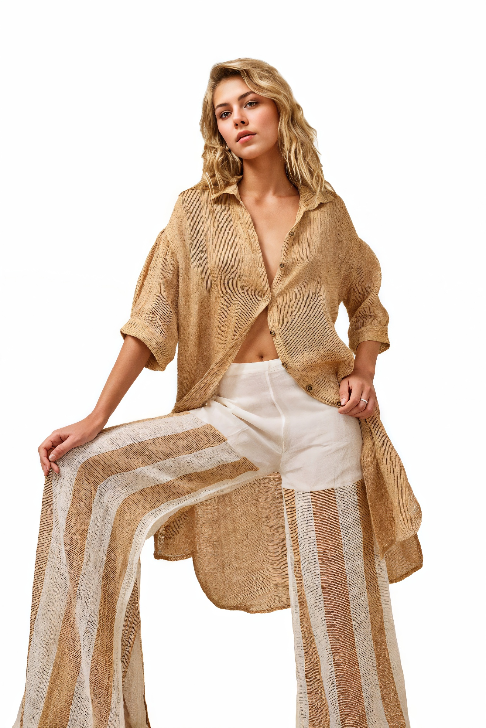 Bonato Shirt Dress - Rete Oro